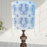 ijustlovethatfabric Lampshade - Coastal Seahorse fabric